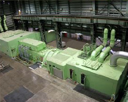 6号タービン・発電機